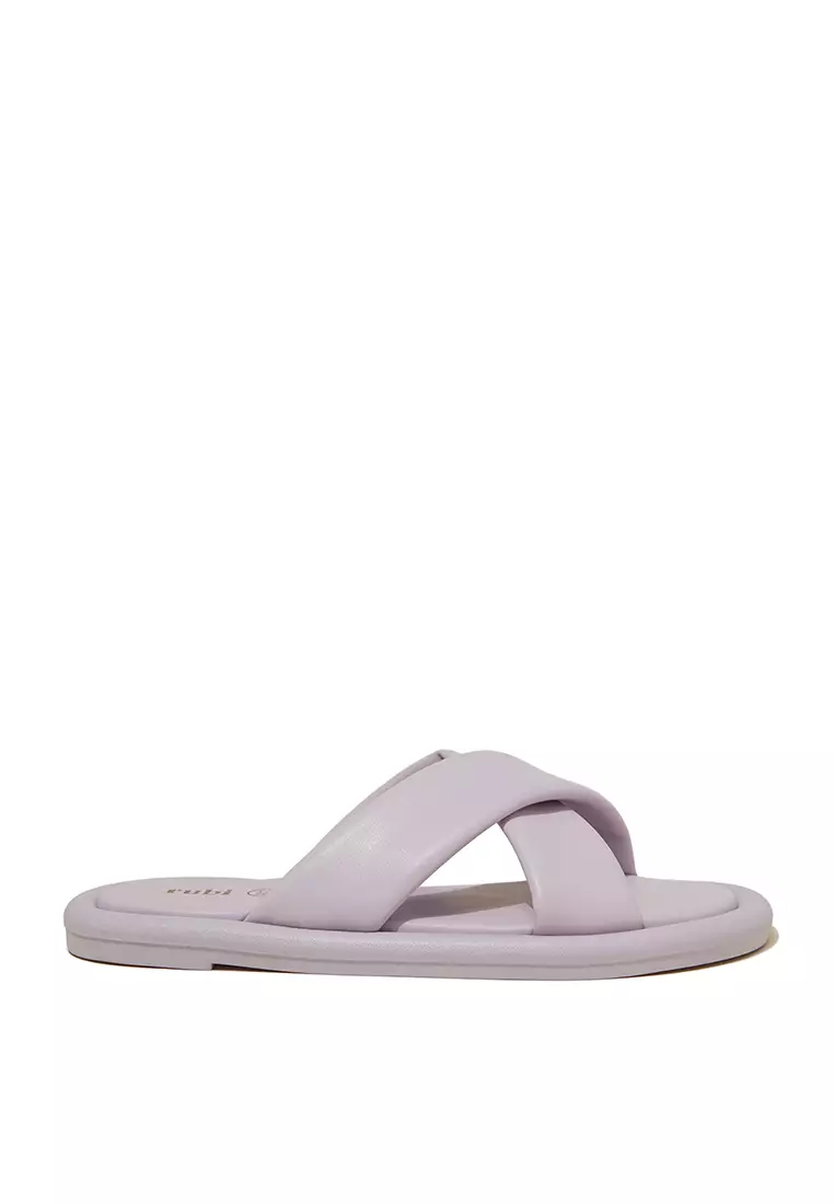 Buy Rubi Paige Padded Crossover Slide Sandals 2024 Online ZALORA