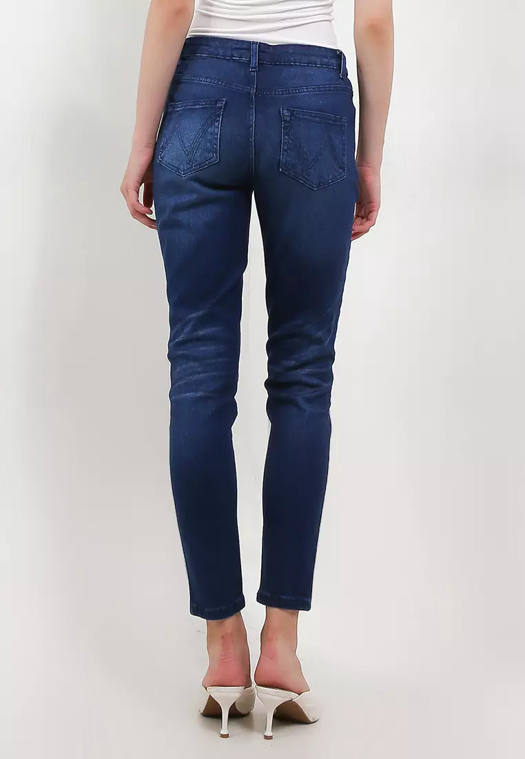 Ortensa Slim Fit Denim Pants