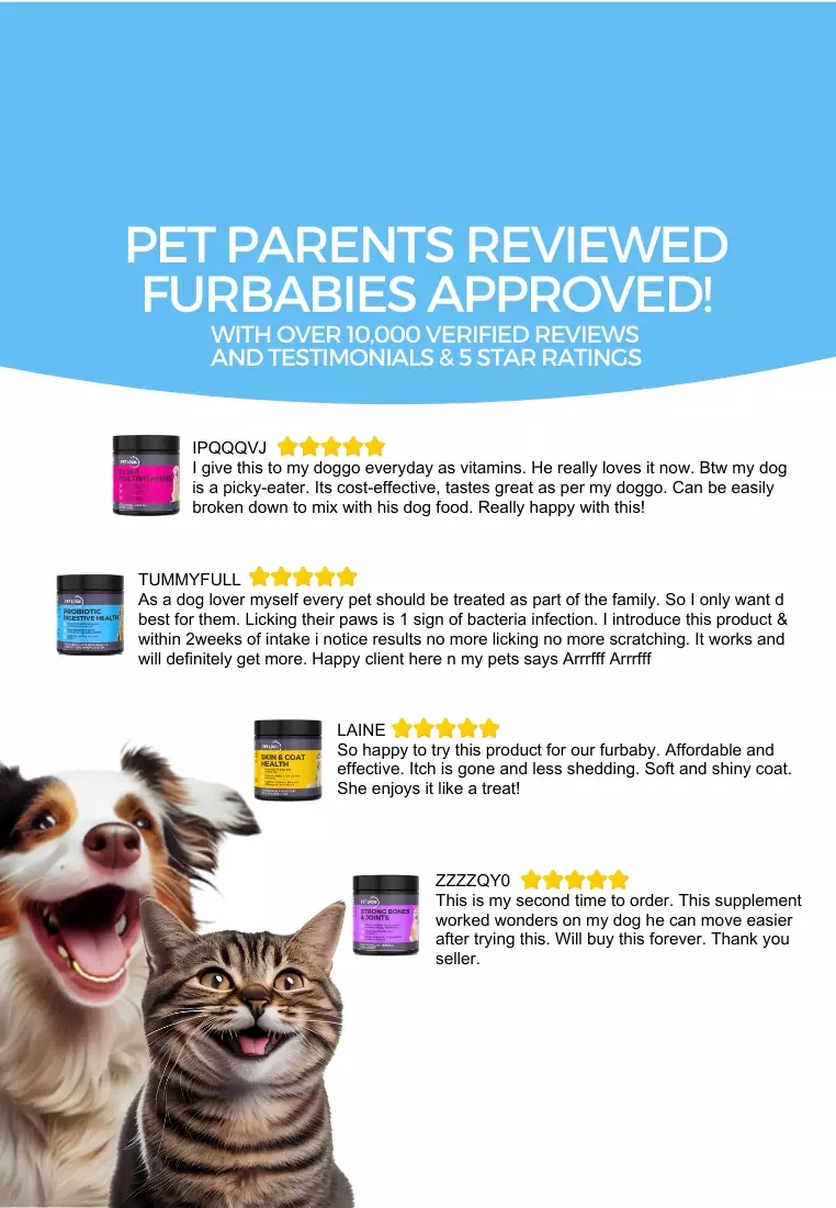 Buy Pet Logic Probiotic Digestive Health Beef 240g Dog & Cat Treats