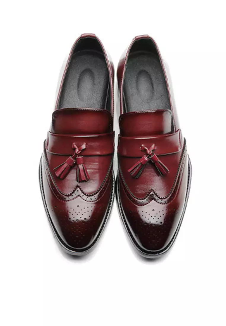 Galliano Tassel Synthetic Leather Brogues WZWH-B07