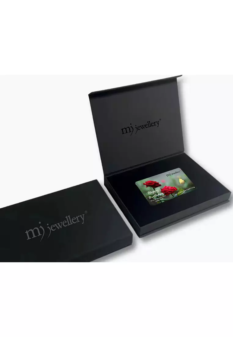 5G系列 999.9/24K足金 生日系列卡片 (0.1克)