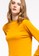 et cetera yellow Mock Neck Top 3AA9AAA1042B8AGS_3