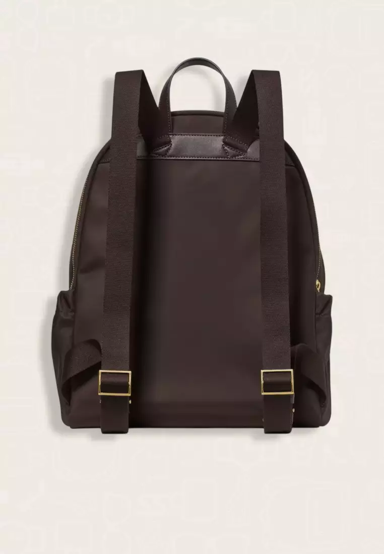 Kate Spade Carter Ksnyl Cargo Large Backpack Hot Fudge