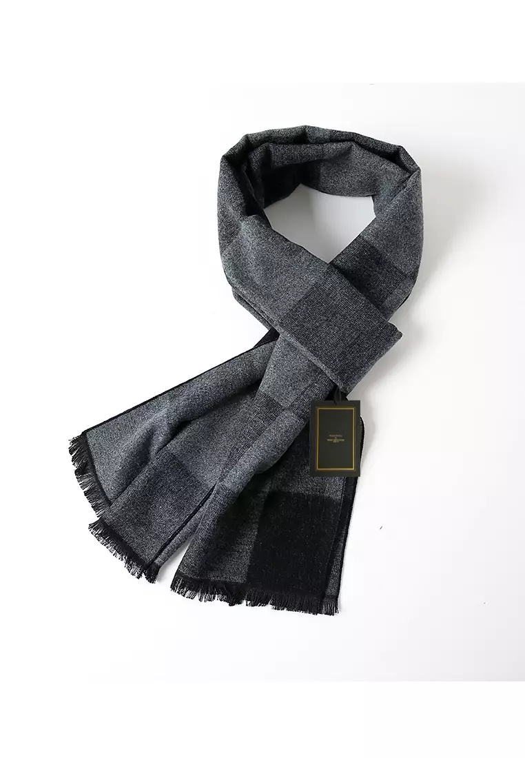 Fringed Plaid Scarves MS02-9