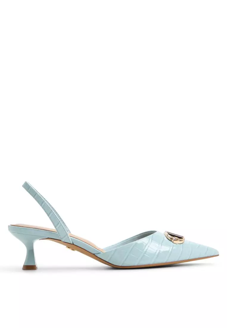 Discount on ALDO  shoes - SKU: Delicate Slingback Kitten Heels