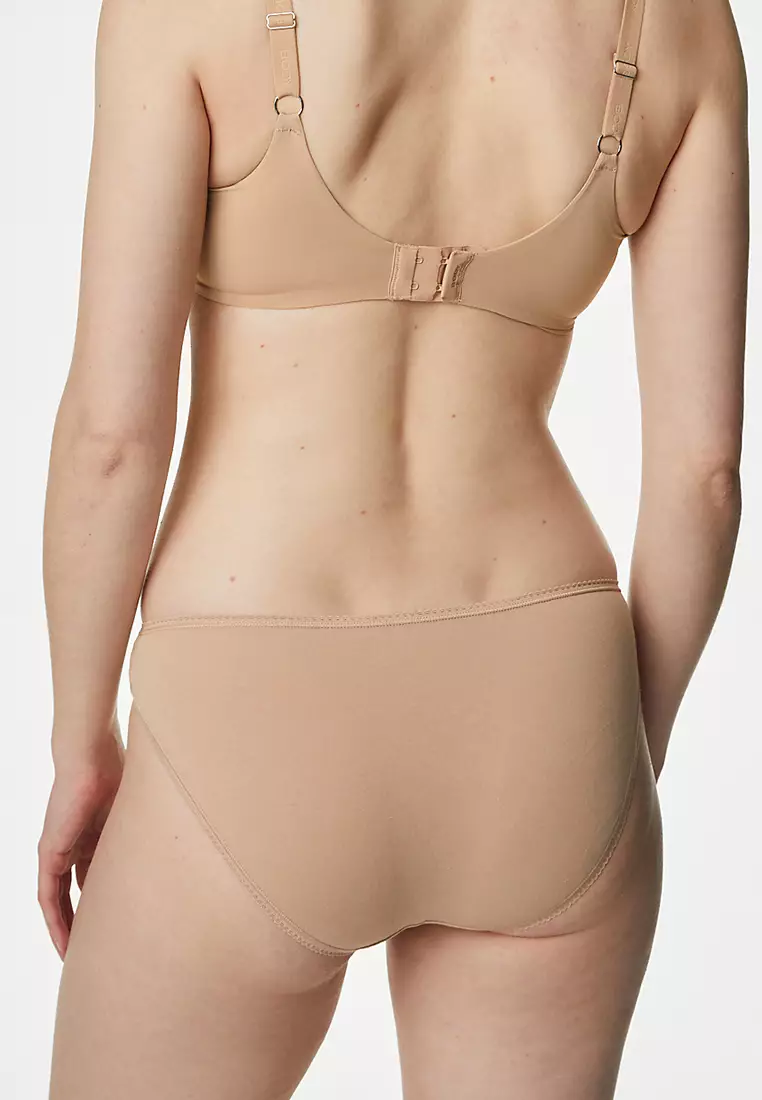 5 Pack Cotton Rich High Leg Knickers