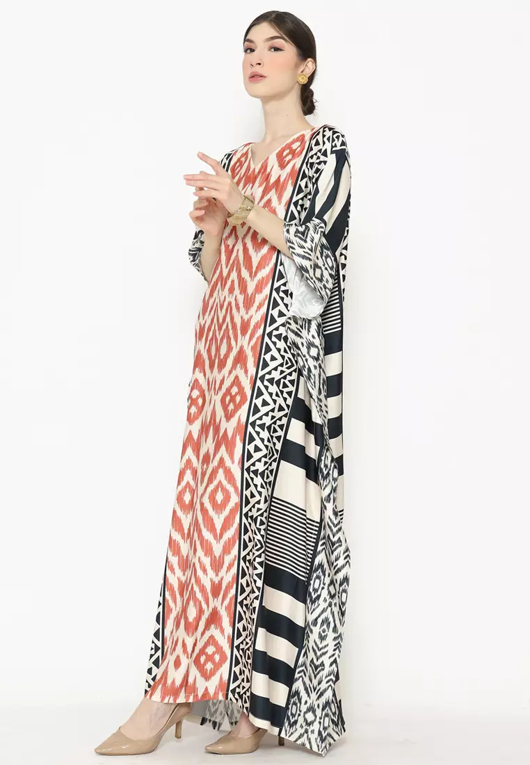 Kanzi Exclusive Short Sleeve Classic Kaftan