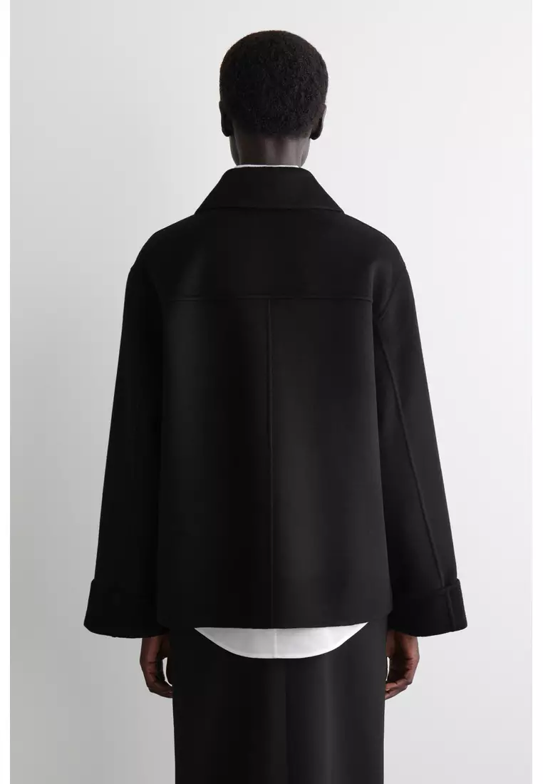 DOUBLE-FACED WOOL JACKET