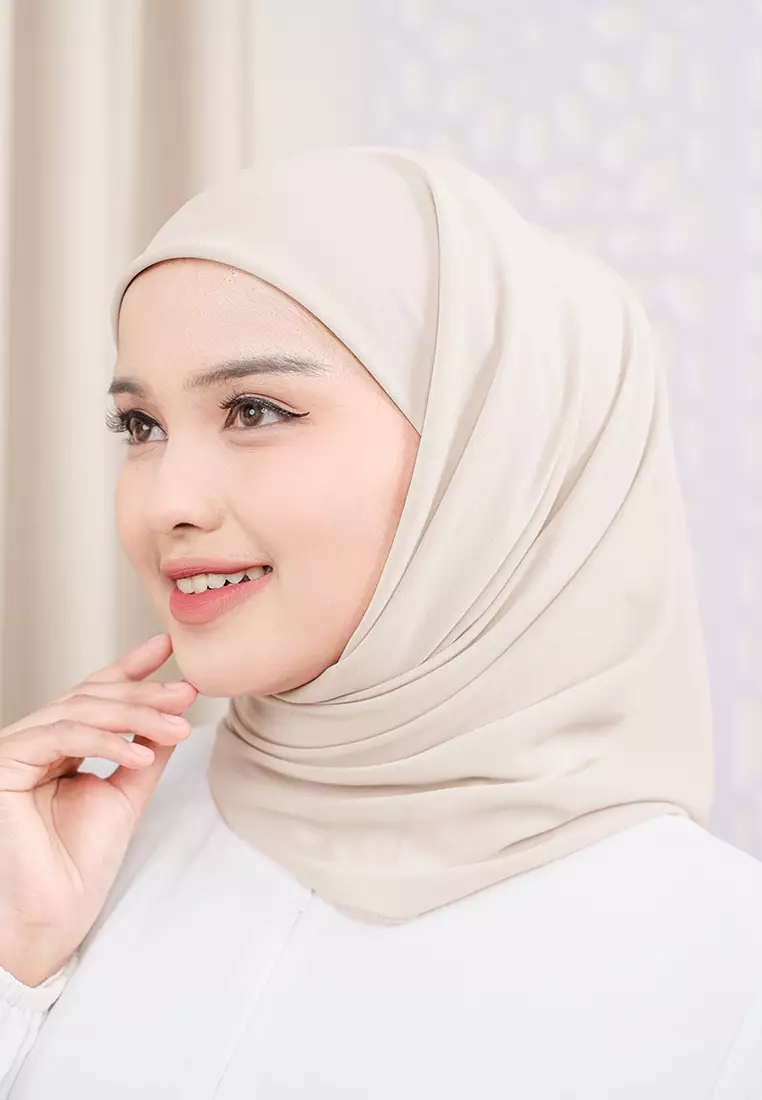 HIJAB INSTAN ALINE - LIGHT CREAM