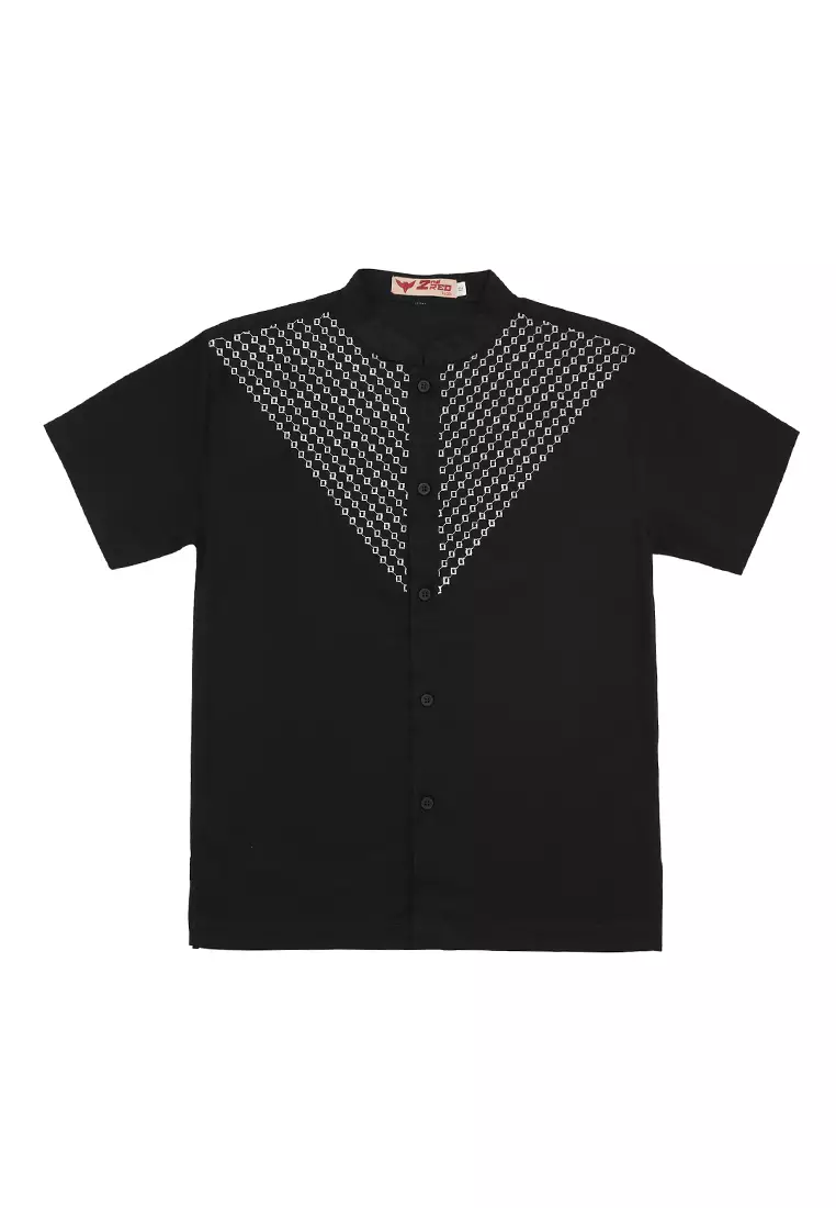 Baju Koko Set Anak Laki Diamond Black - MODERN
