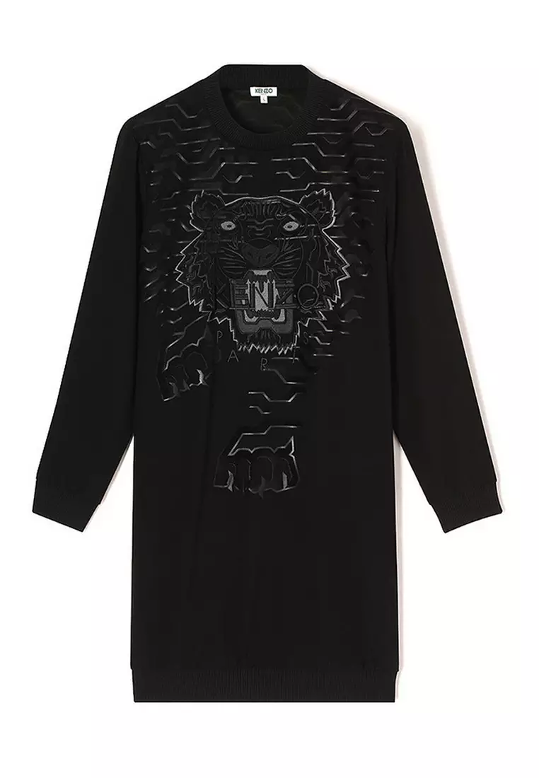 Buy Kenzo Kenzo Geo Tiger Sweatshirt in Black 2024 Online ZALORA