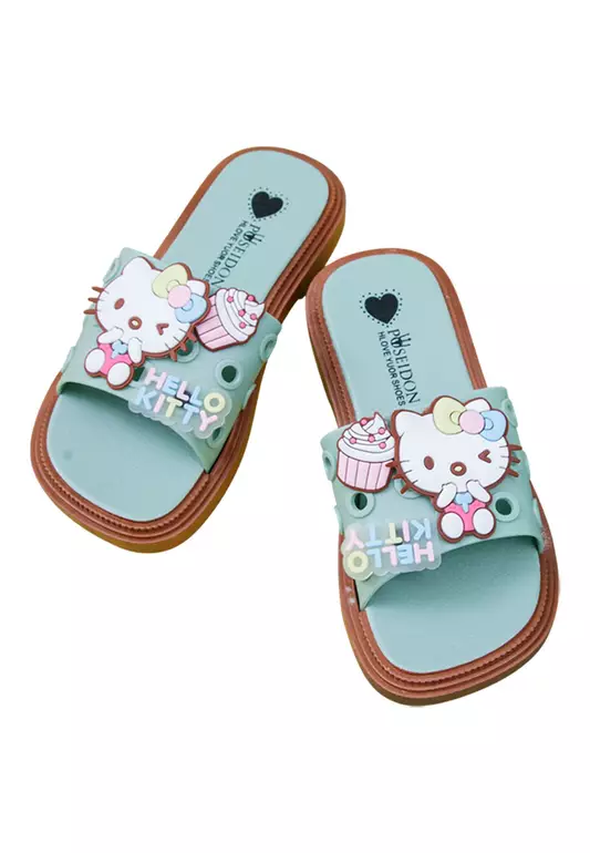 Yezzy Cartoon Flip Flops Rubber Slippers for Kids Girls