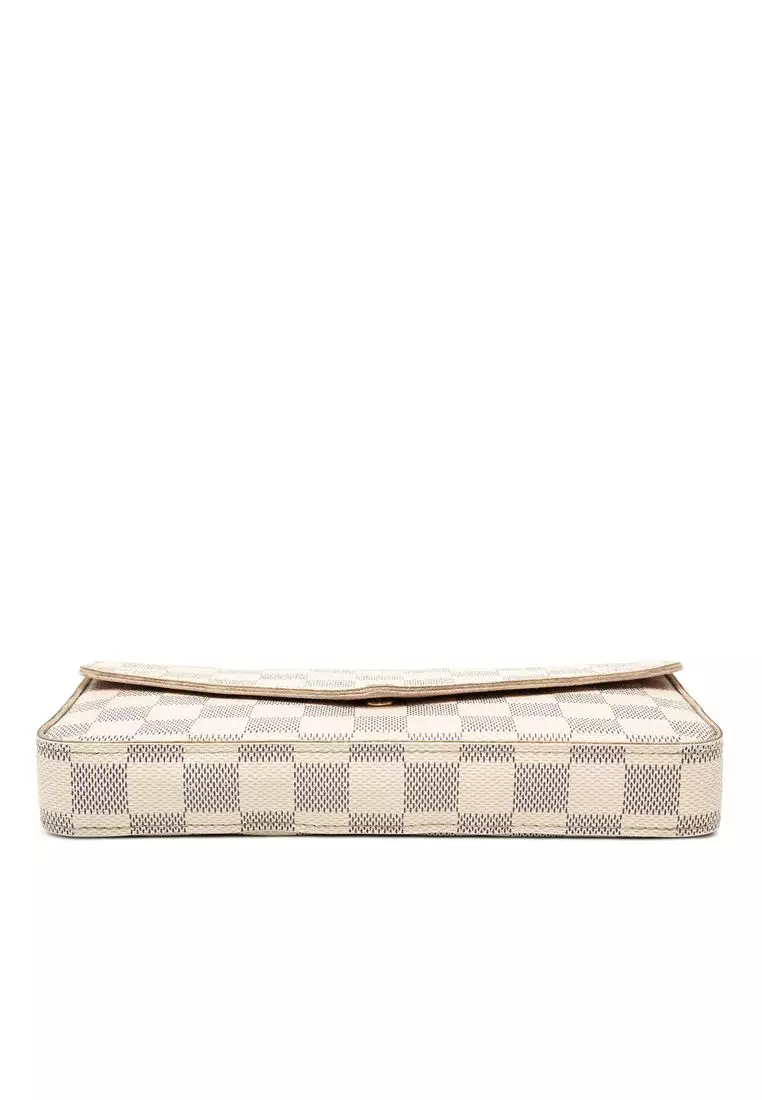 Pre-Loved Louis Vuitton Damier Azur Pochette Felicie
