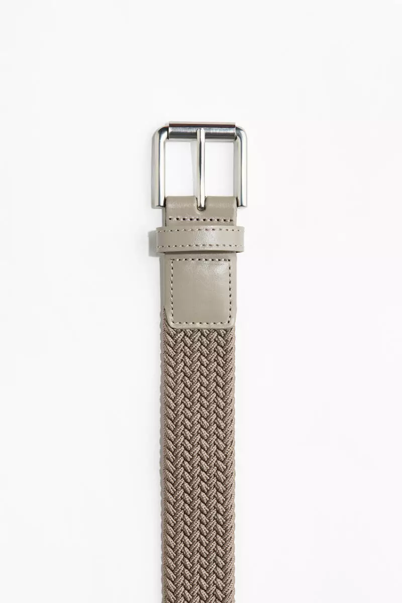 Elasticated fabric belt