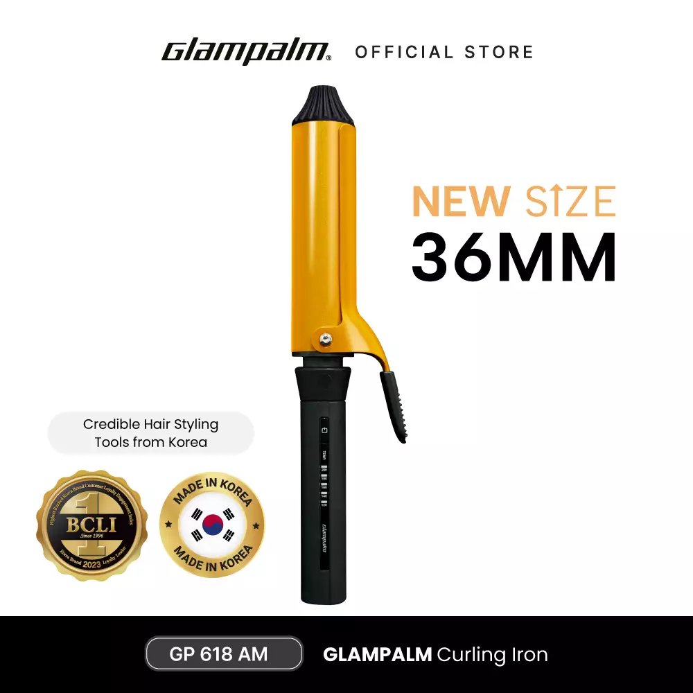 Glampalm Catokan Pengeriting Rambut / Curling Iron GP618AL