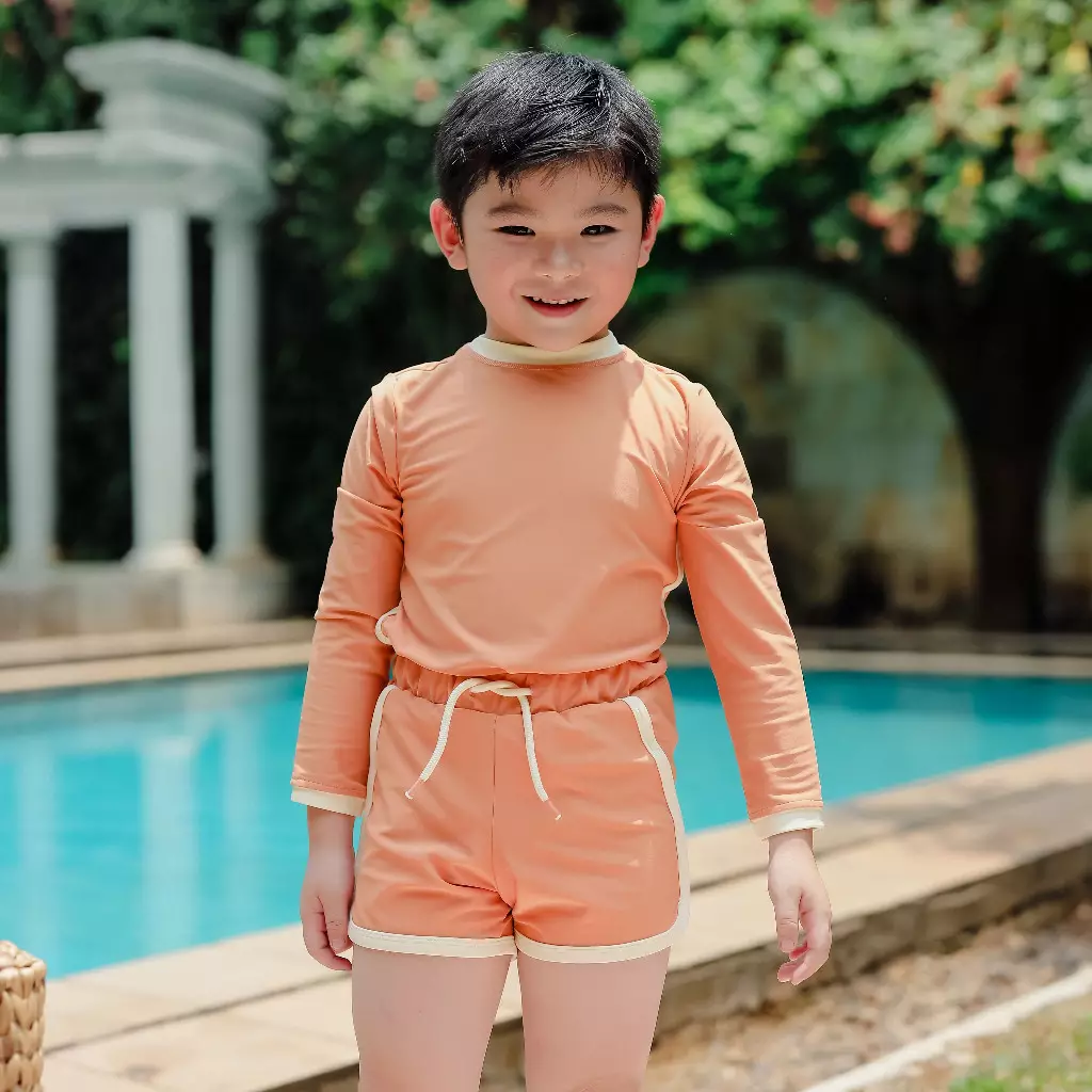 Gingersnaps Paradise Swimshorts - Baju Renang Anak Laki (Orange)