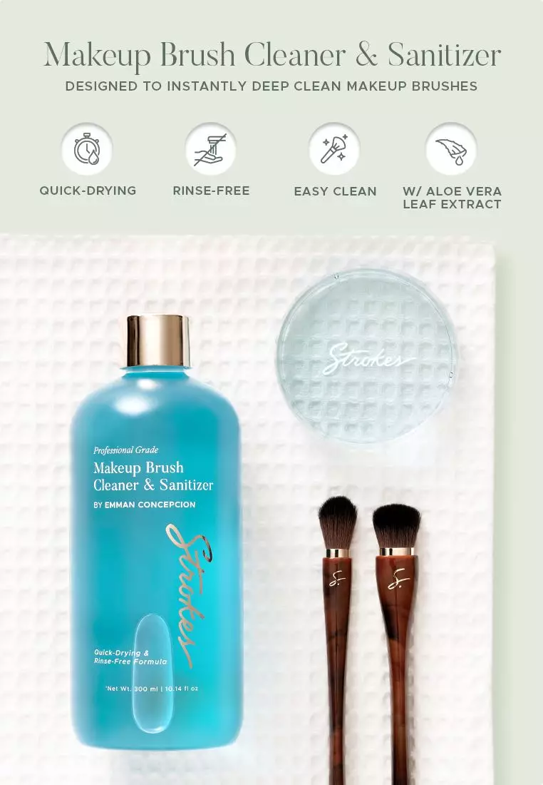 Makeup Brush Cleaner & Sanitizer By Emman C. - 300 ml