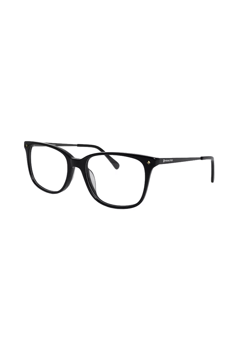 Buy EO EXECUTIVE OPTICAL Specs Black Midnight EO Visualities With Free ...