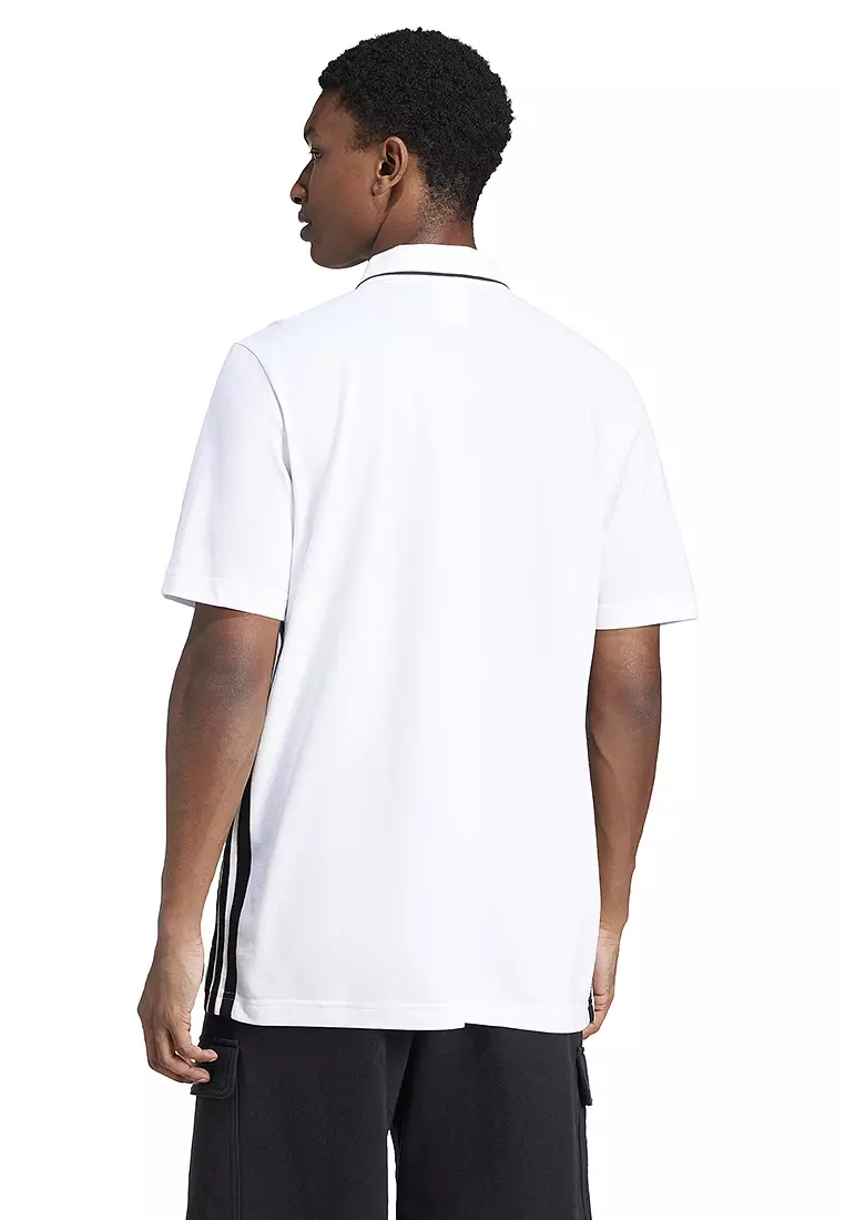 Essentials 3-Stripes Piqué Polo Shirt