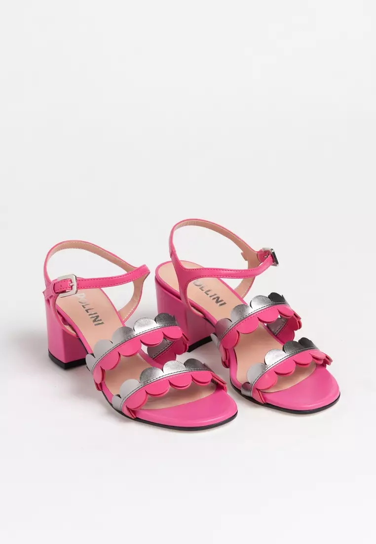 Bright pink sandals store