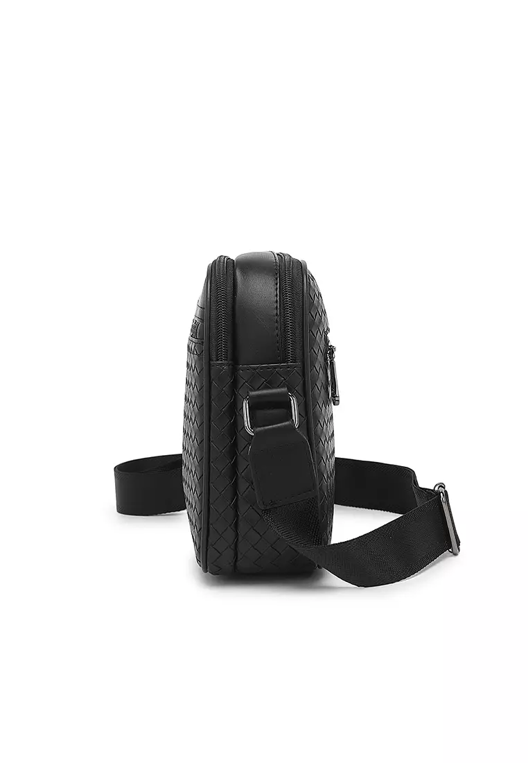 Men's Sling Bag / Crossbody Bag (Tas Selempang Pria) - Hitam