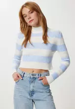 Ecru/Blue