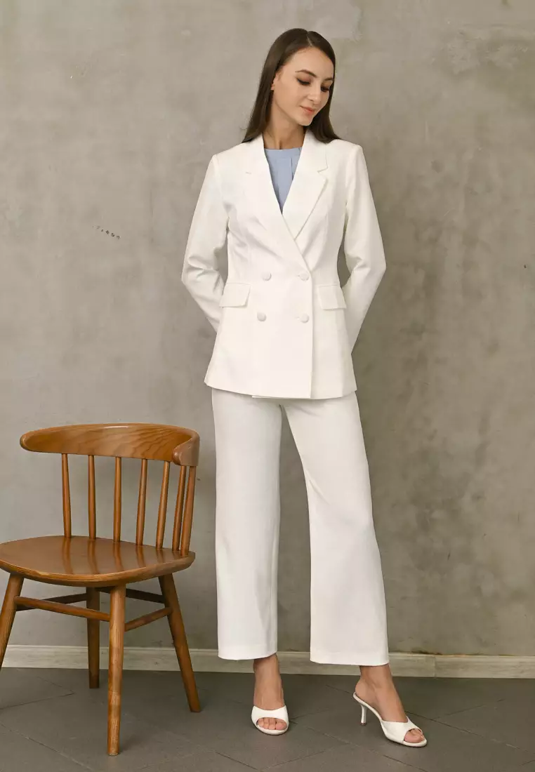 双排扣西装外套