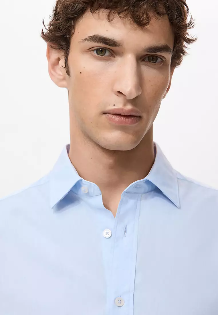 Regular-Fit 100% Cotton Shirt