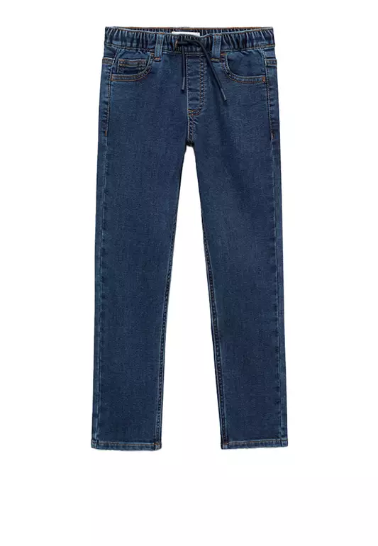 Comfy Jeans With Drawstring