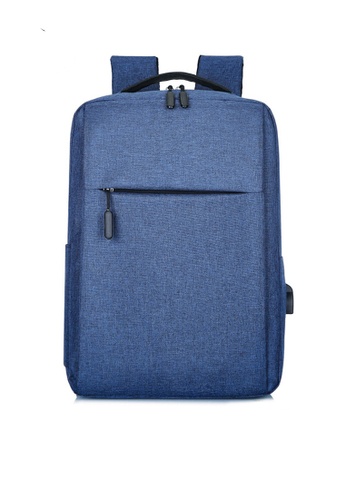 Twenty Eight Shoes blue VANSA New Simple Multipurpose Backpacks  VBM-Bp1803 65FE4ACE466E25GS_1