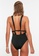 Trendyol black V-Neck Back Detailed Swimsuit D38AEUS97FC463GS_2