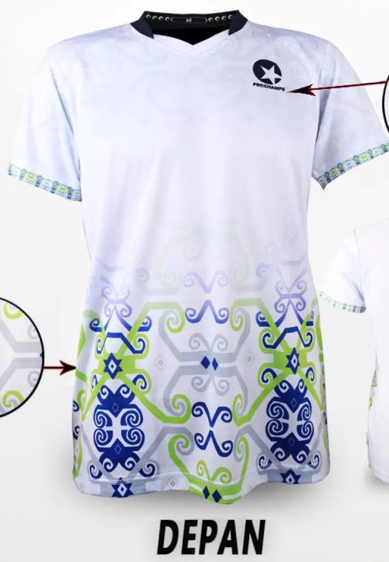 PROCHAMPS PRINTING DEPAN NO. 14 - JUNIOR/BAJU/JERSEY/KAOS ORIGINAL