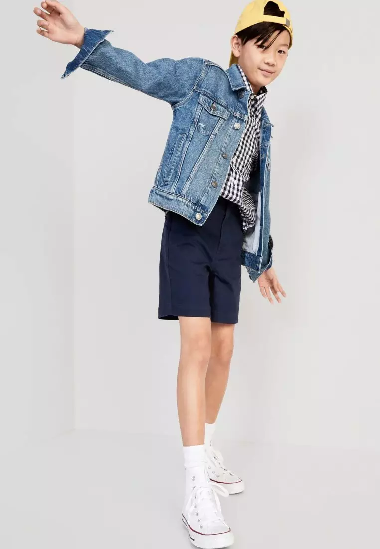 Buy Old Navy Built-In Flex Straight Twill Shorts for Boys 2024 Online