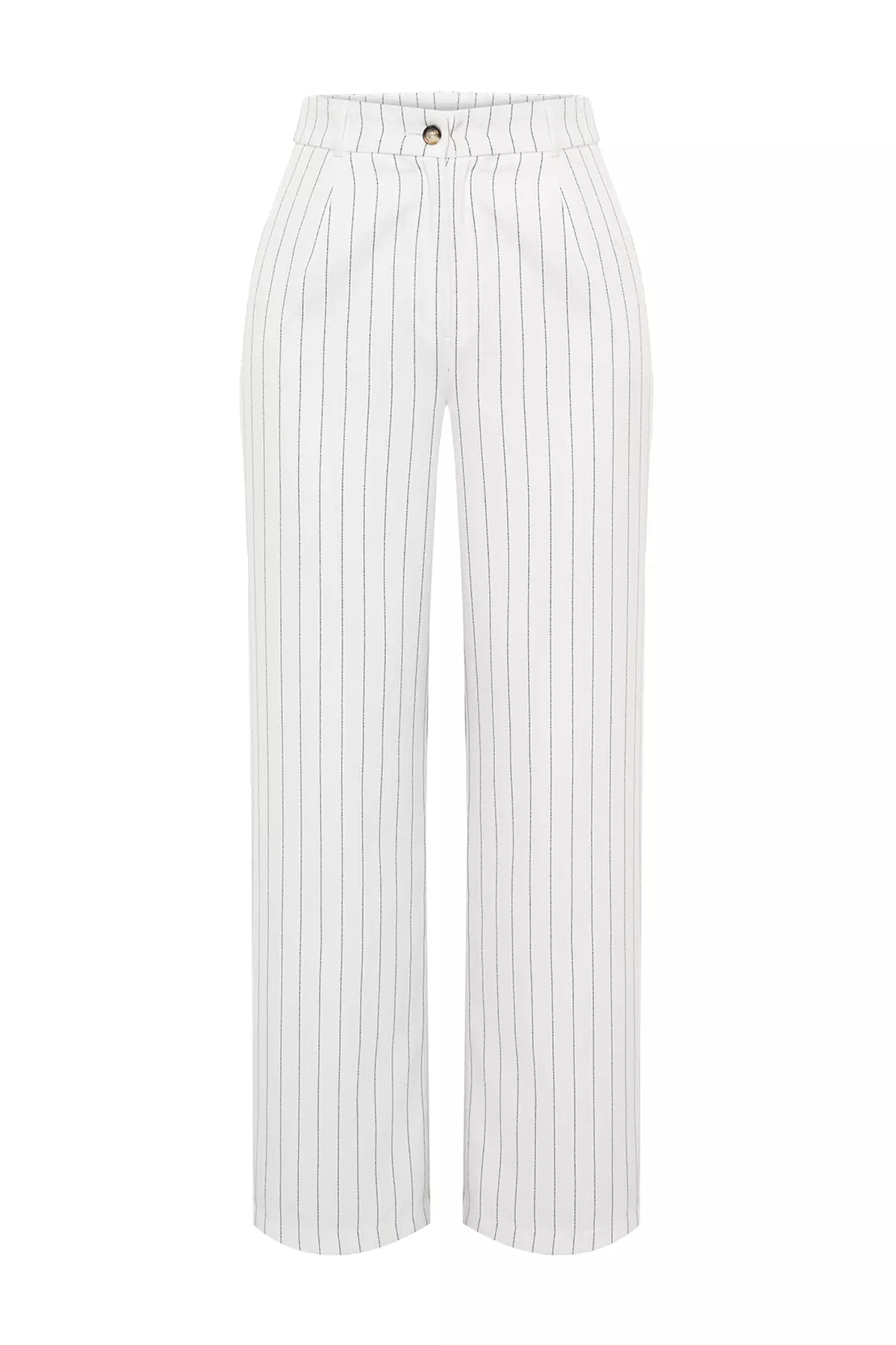 High Waist Stripe Trousers