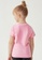 FILA pink Online Exclusive FILA KIDS FILA Logo Color Block T-shirt 3-9 yrs B05E4KA00FF544GS_3