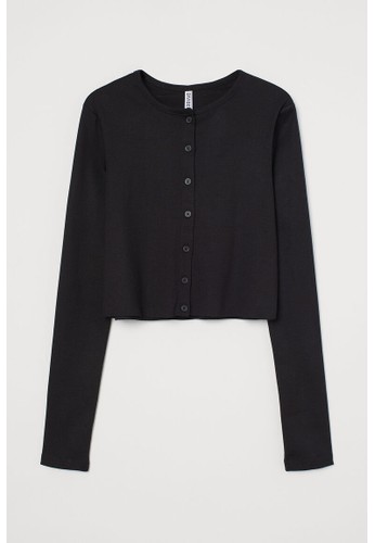 Jual H M Button Front Cardigan Original Zalora Indonesia