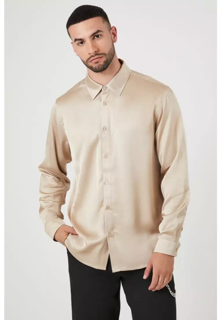 Satin blouse sales forever 21