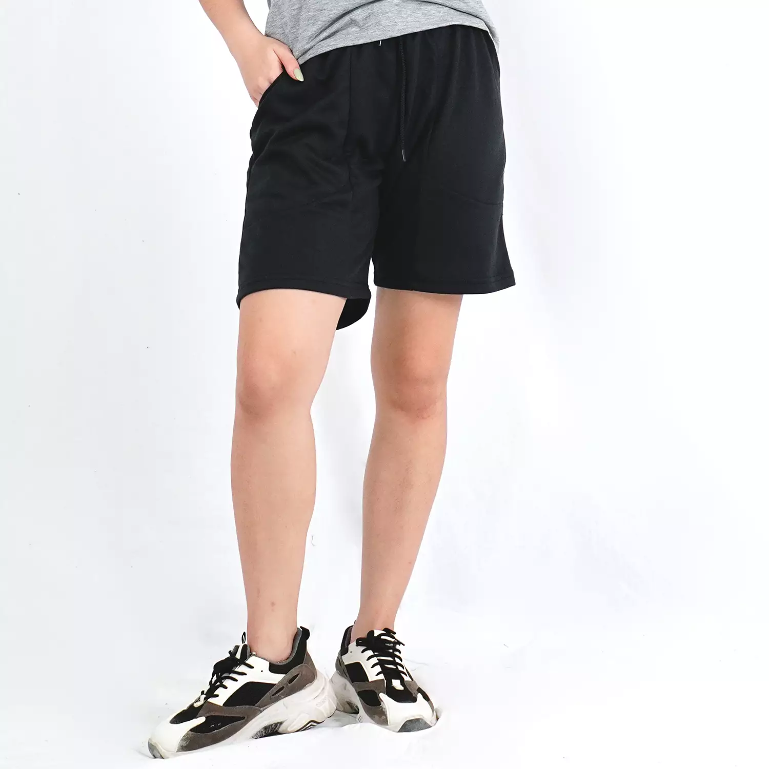 OKECHUKU Wilsy Korean Hot Pants Celana Pendek Wanita Celana Hotpants Celana Pendek Hot Pants