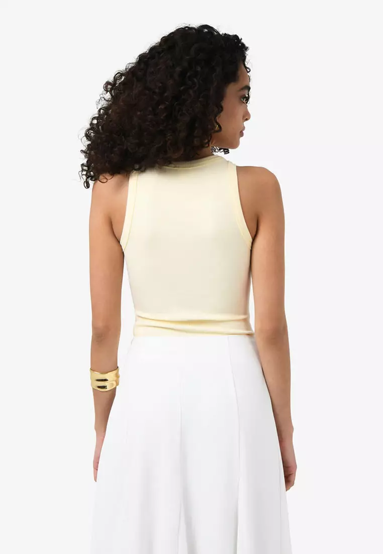 Devon Cotton Blend Singlet