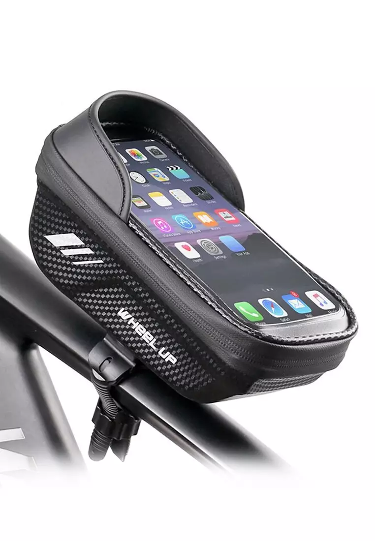 Buy Latest Gadget Wheels Up 6.5 Inch Bike Phone Holder Bag With Clamp ...