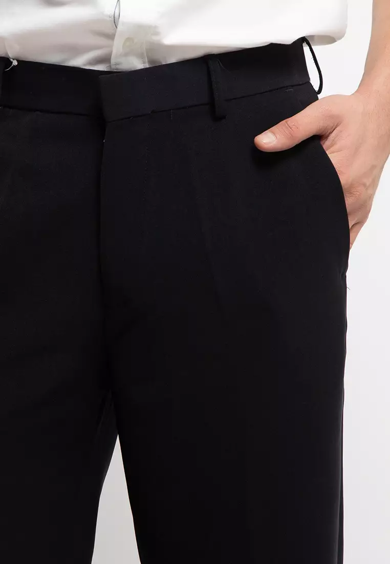 Imp Regular Fit Celana Formal Navy