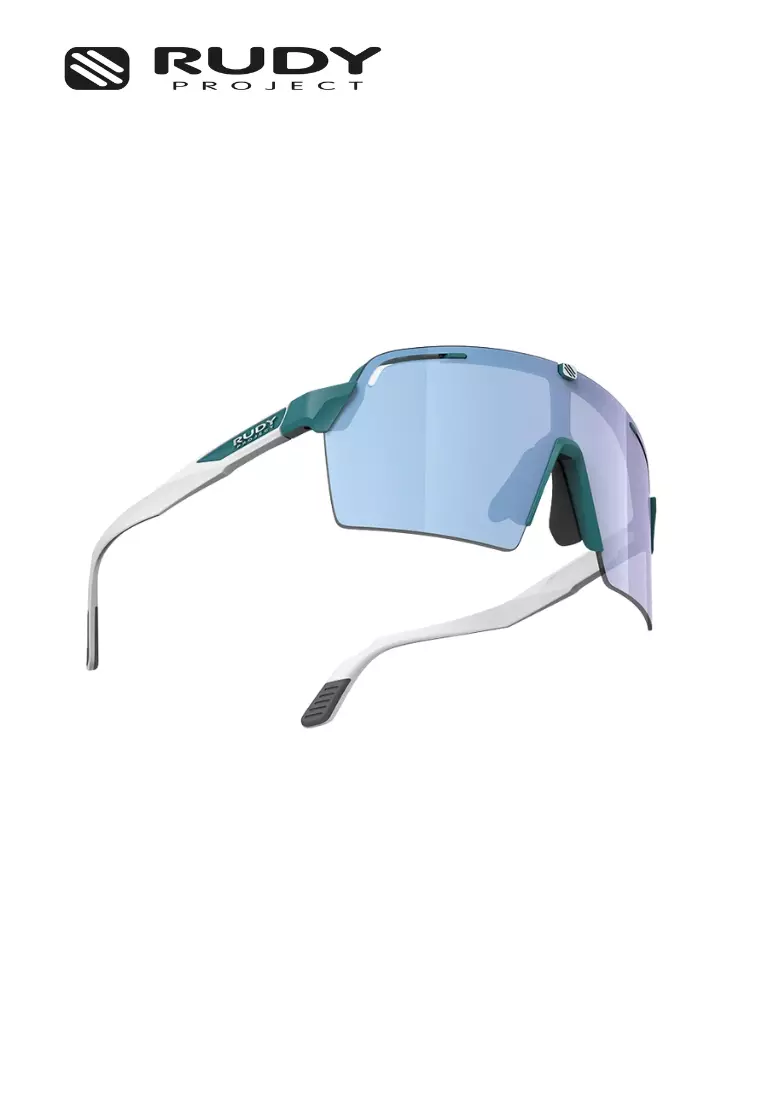 Spinshield Pro Sports Performance Sunglasses – Teal Matte MLS Ice |