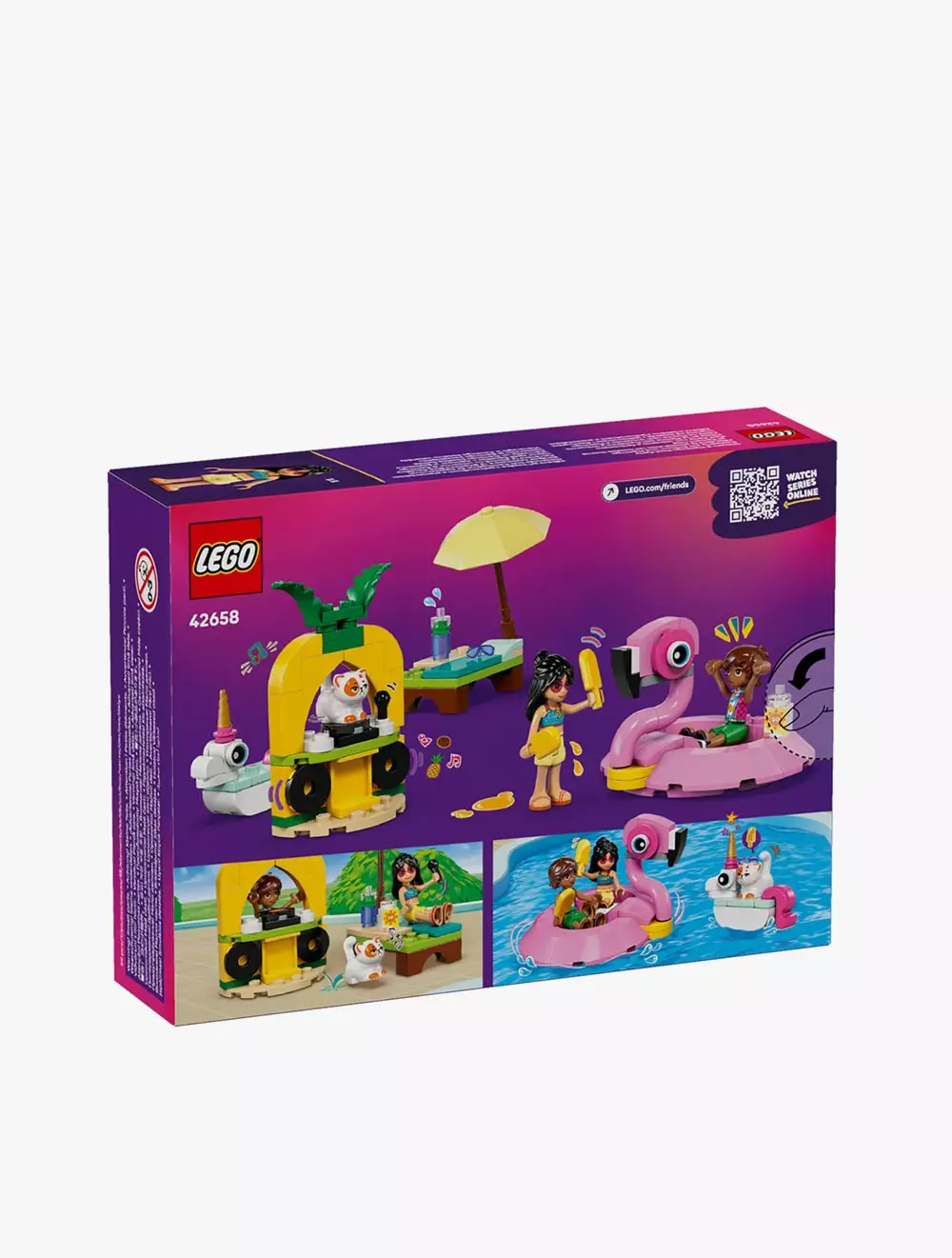 LEGO® FRIENDS Unicorn & Flamingo Pool Party - 42658