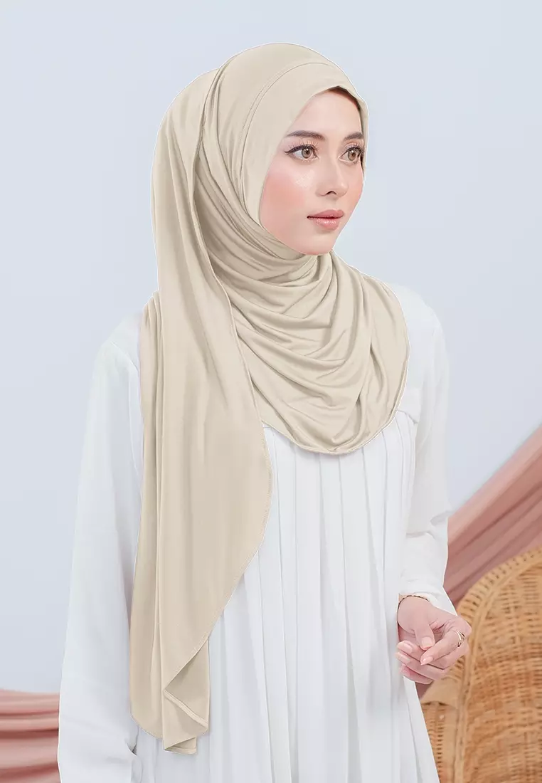 HIJAB INSTAN FAYZA - SOFT CHOCO