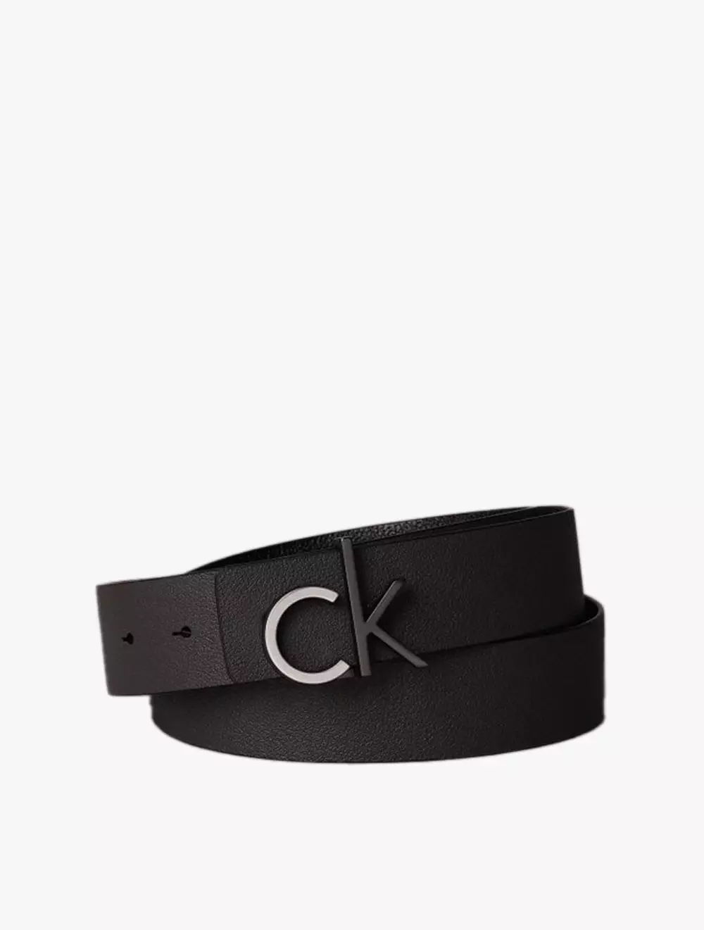 Calvin Klein - CK Premium Reversible Leather Belt - Black