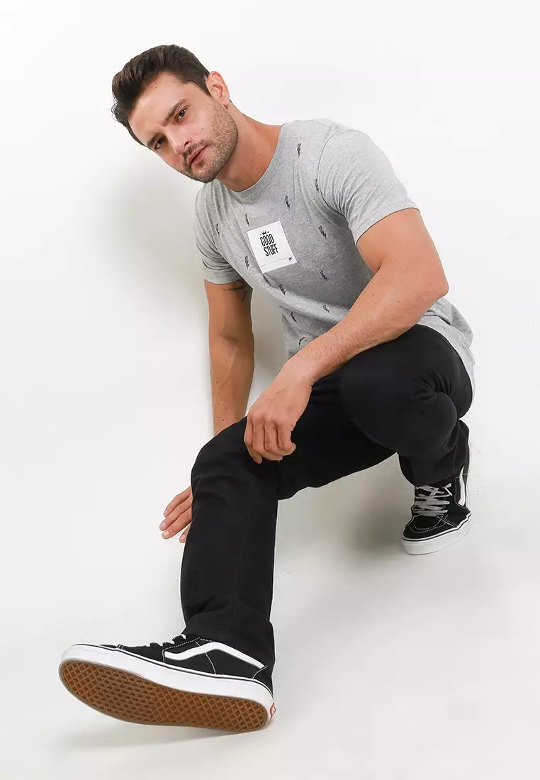 Sharks - Pattern Inspiration Tshirt - Grey [SGB106949322]