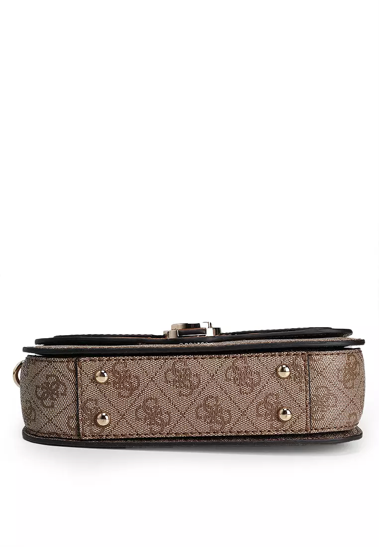 Buy Guess Orlina Logo Top Handle Flap Bag 2025 Online | ZALORA