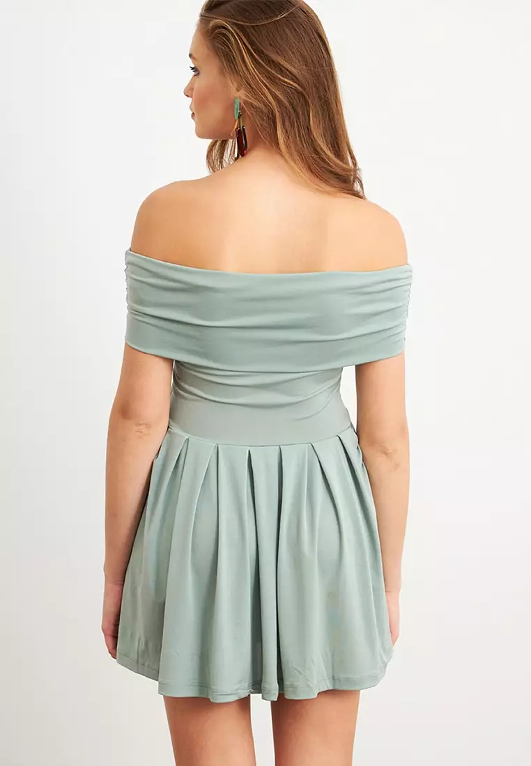Madonna Collar Mini Dress