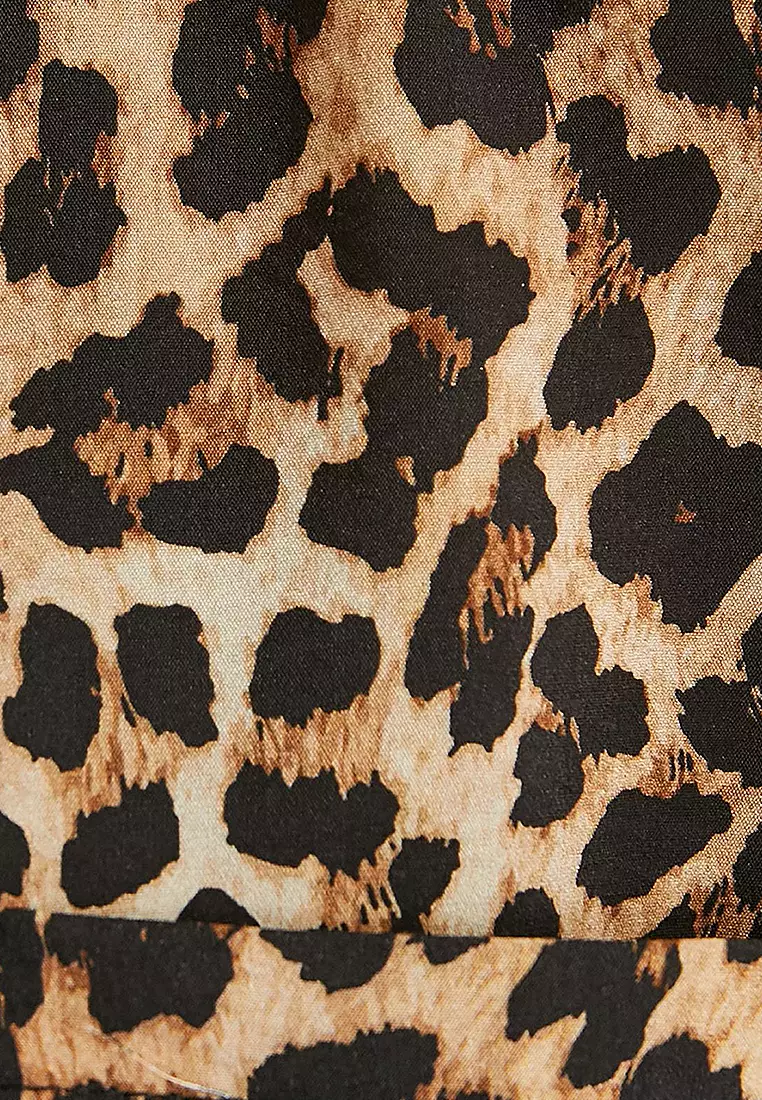 Crop Leopard Shirt