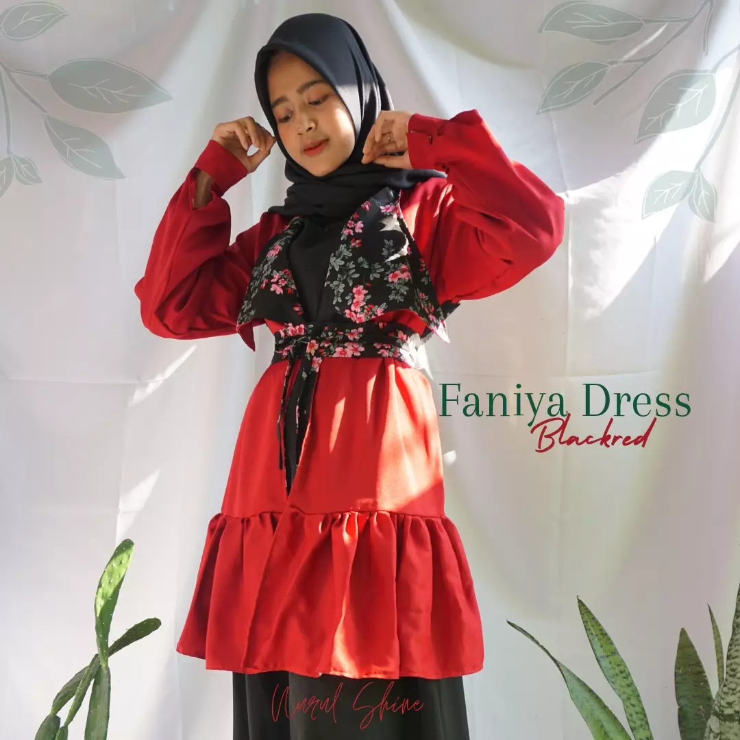 Red Faniya Dress 